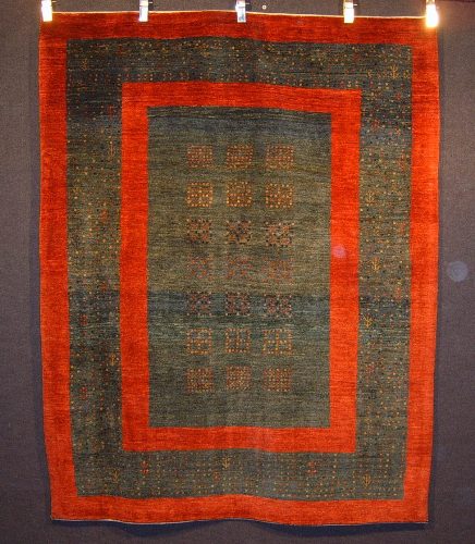 Gabbeh-Loribaff with Field Design